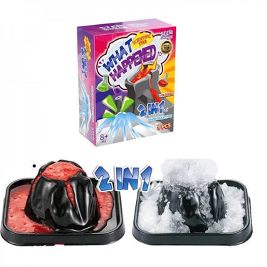 DIY 2in1 Volcano Scientific Experiment Set - 9Pcs